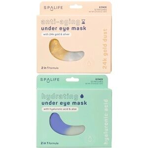 12 NEW! SpaLife Under Eye Masks